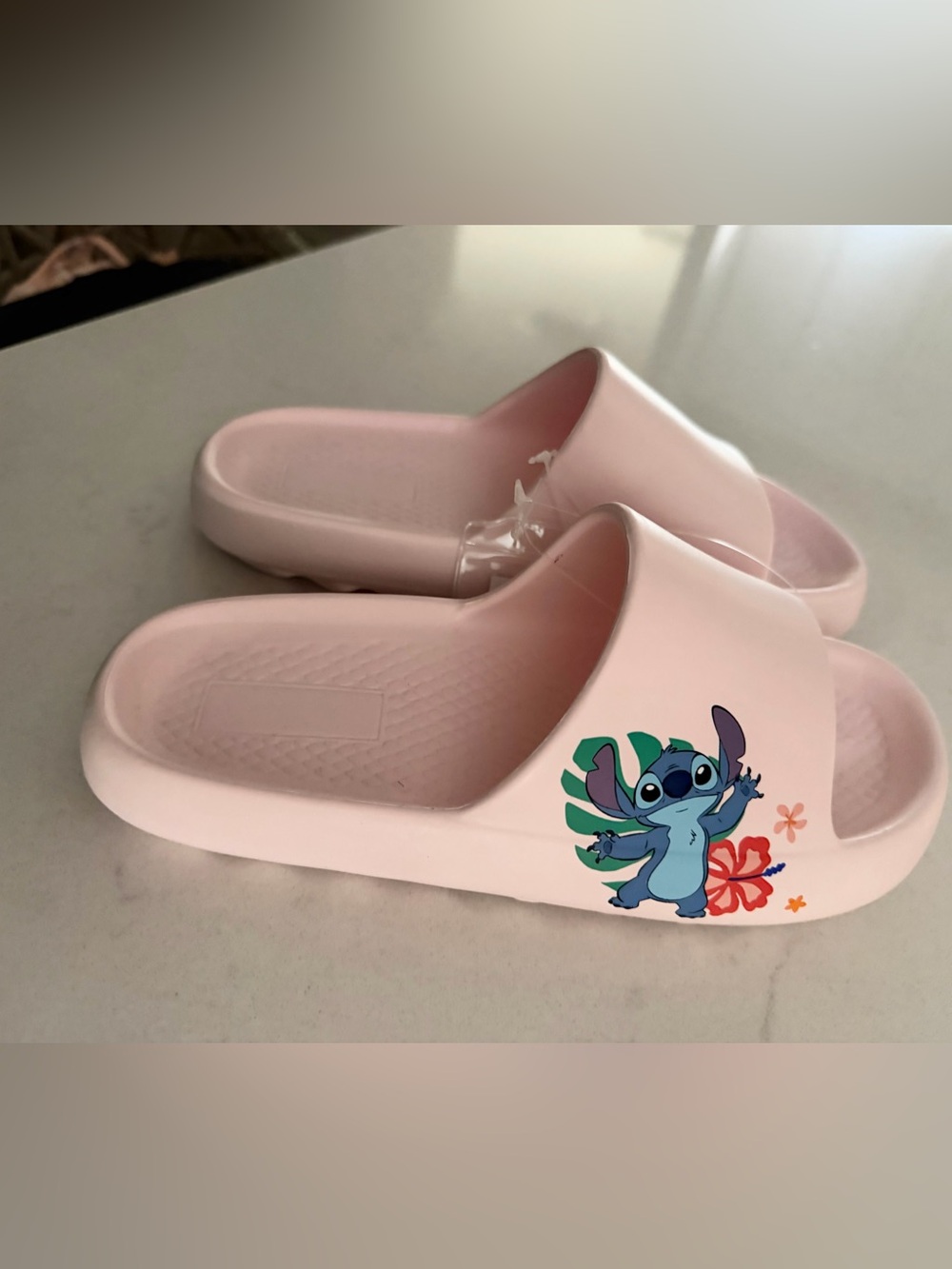 Stitch Pink Sandals size 6